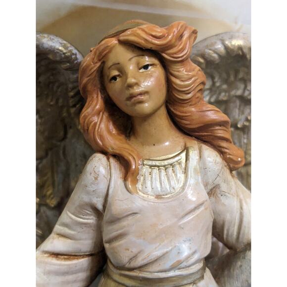 Vtg 2002 FONTANINI ITALY 5" FRANCESCA ANGEL OF TUSCANY NATIVITY FIGURE 59512 New - Picture 3 of 8